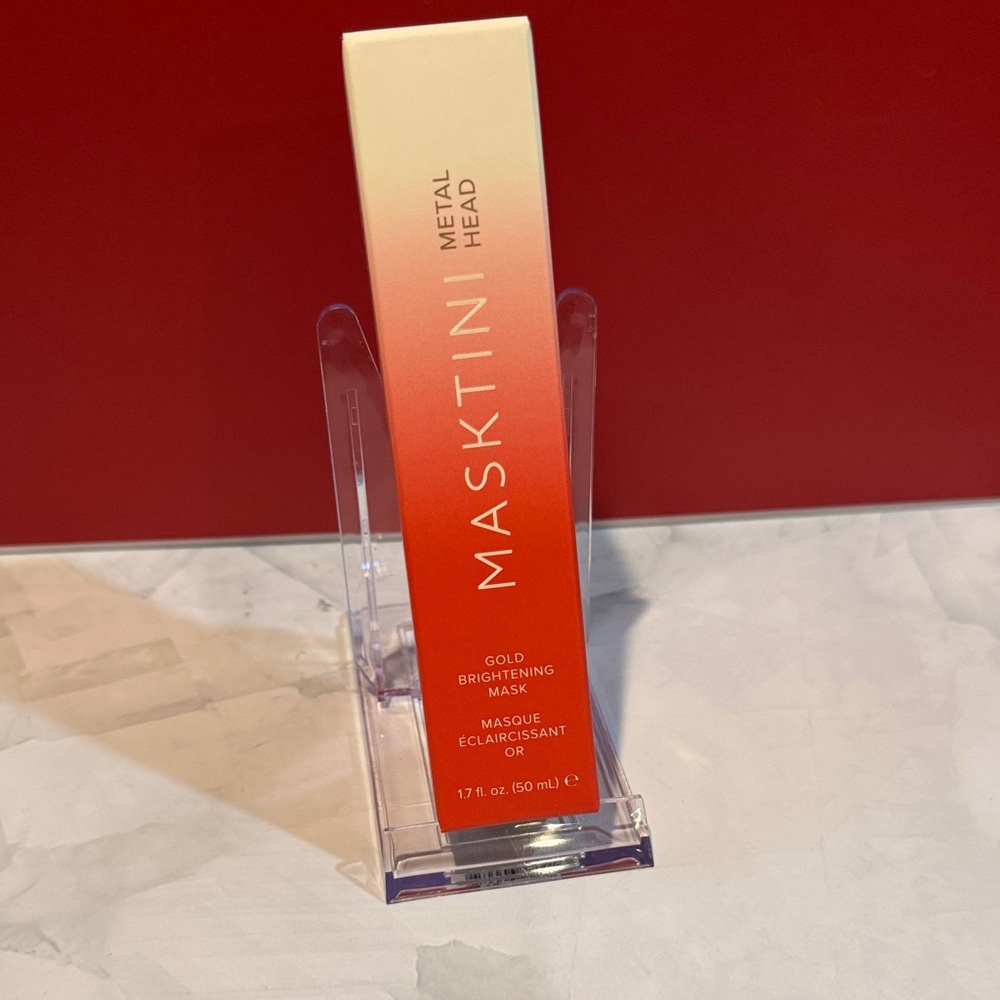 Masktini Metal Head Gold Brightening Mask
